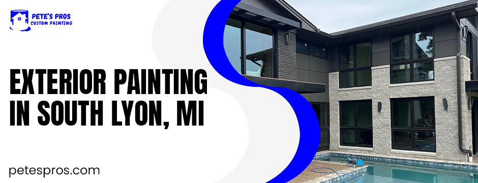 Exterior painting in South Lyon, MI