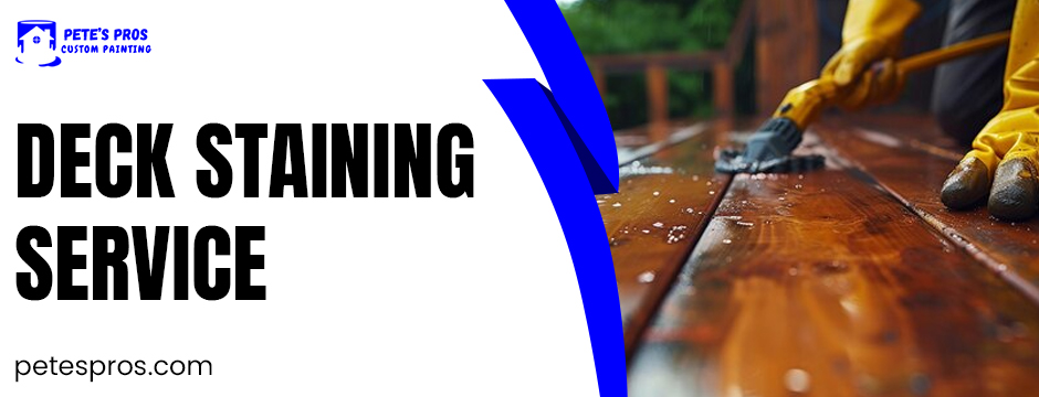 deck staining service