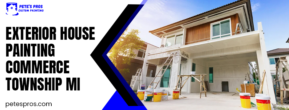 exterior house painting commerce township MI