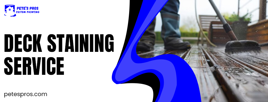 deck staining service
