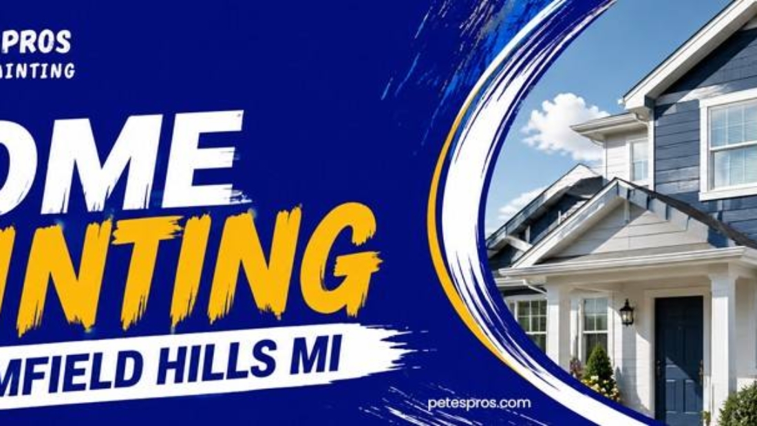 Home Painting in Bloomfield Hills, MI
